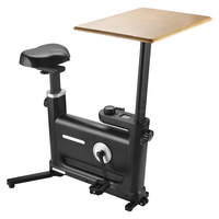 Vélo d'exercice de bureau à résistance magnétique avec 8 niveaux de tension