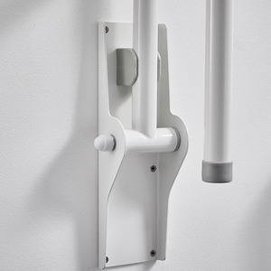 Fold-Up Toilet <b>Grab</b> <b>Bar</b> Wall Mounted Anti-Slip Foldable Stainless Steel 200 Lbs Capacity For Elderly Disabled Bathroom Safety - Product Image 3