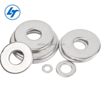 Joints circulaires en acier inoxydable galvanisé de qualité LT, finition zinc, diamètre 12mm-16mm, compatibles avec les vis M2-M6 pour