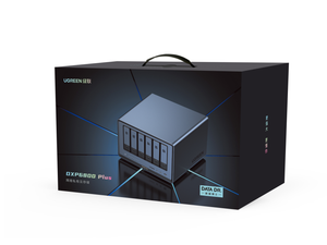 NASync DXP6800 Plus เครื่อง NAS แบบตั้งโต๊ะ 6 ช่องใส่ฮาร์ดดิสก์, ซีพียู I3-1215u, แรม 8GB 4800MHz DDR5, หน่วยความจำ SSD 128GB สำหรับจัดเก็บข้อมูลผ่านเครือข่าย (แบบไม่มีฮาร์ดดิสก์) DXP6800 Plus - Product Image 3