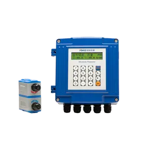 Digital Display Water Flow Meter Wall Mounted Ultrasonic Flowmeter Wall Mounted Clamp Onultrasonic Water Flow Meter Sensor