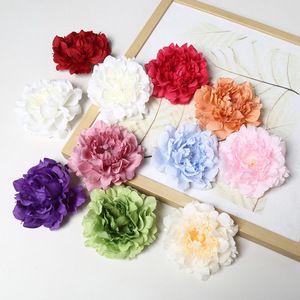 Cabezas de Flores de Peonía Artificiales Lichao, de Seda, Realistas, para Decoración de Bodas, Accesorios de Fotografía para Exteriores, Decoración del Hogar, Tamaño Grande - Product Image 3