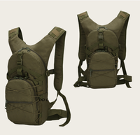 Sac à dos d'hydratation sportif 3L camouflage pour activités de plein air, fournisseur d'or, sans poche à eau