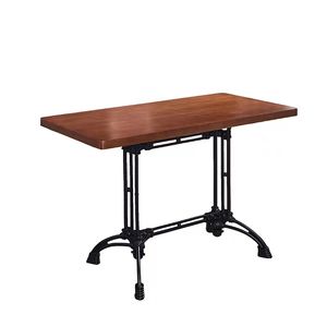 <span class=keywords><strong>Mesa</strong></span> de centro de hierro forjado de <span class=keywords><strong>madera</strong></span> <span class=keywords><strong>maciza</strong></span> de estilo industrial retro, <span class=keywords><strong>mesa</strong></span> antigua, tienda de postres, <span class=keywords><strong>mesa</strong></span> de <span class=keywords><strong>comedor</strong></span> cuadrada pequeña de <span class=keywords><strong>segunda</strong></span> <span class=keywords><strong>mano</strong></span> - Product Image 5