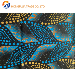 Tissu <span class=keywords><strong>pagne</strong></span> africain de bonne qualité en coton organza tissé, motif Ankara Batik, coloris doré, vert, bleu, <span class=keywords><strong>pour</strong></span> confection de vêtements <span class=keywords><strong>pour</strong></span> filles - Product Image 1