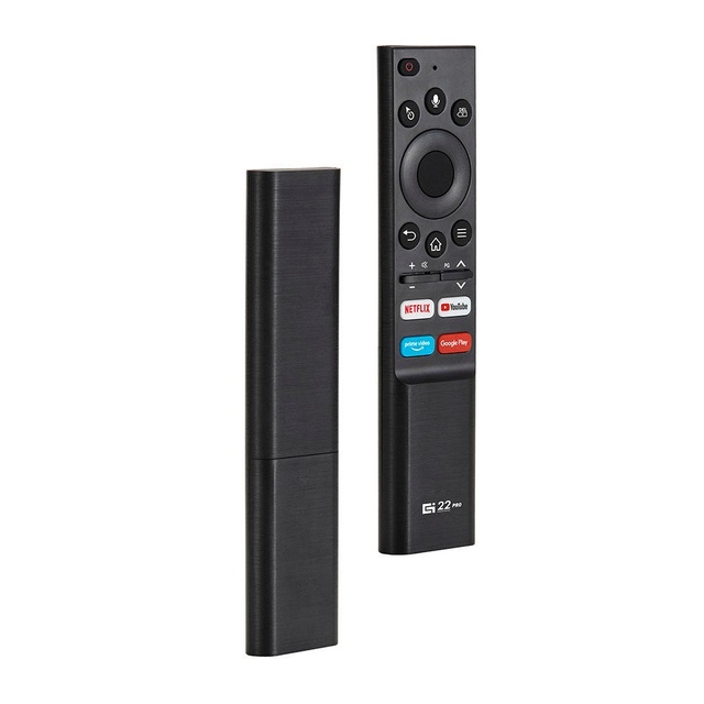 2026New HaoMing G22 PRO 2.4G 6 Axis Gyro Wireless Voice Fly Air Mouse Universal Remote Control for Projectors Compatible Youtube