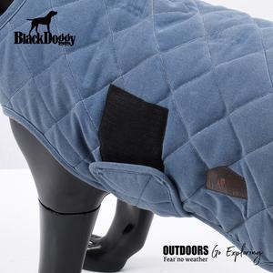 थोक पालतू परिधान निविड़ अंधकार मोम कुत्ते कोट जैकेट के साथ भीतरी ऊन कपड़े - Product Image 3