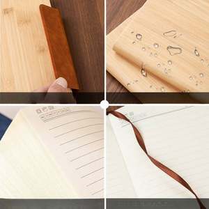 Custom A5 Grain Notebook with Magnetic Closure, Thick Business Journal for Office Writing, Personalized Logo Promotional Gift - Product Image 3