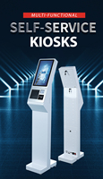 Kiosco de Consulta de Autoservicio Vertical, Máquina Todo en Uno con Pantalla Táctil Capacitiva de 21.5'' con Desarrollo Secundario SDK