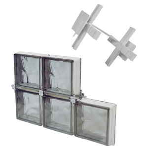 Paquete de espaciador de 250 piezas para bloques de vidrio Herramienta de torneado esencial - Product Image 3