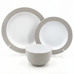 Korean tableware 16pcs stoneware dinnerware set