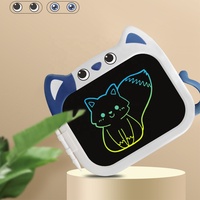 Chat dessin animé 10 pouces enfants tablette d'écriture lcd pour enfants avec écran de verrouillage