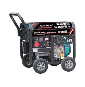 Gerador aberto 10kva 1102 cilindro único 3 fase 380v