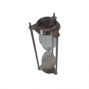 Decorative Metal Hourglass Business Gift Ideas Sandtimer <b>Clock</b> Decorative Metal Sandtimer 100% Rust Free Home Decoration - Product Image 1