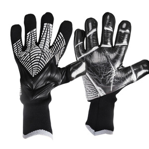 Vente en gros de gants de gardien de but de football à contrôle et adhérence avec paume antidérapante en <span class=keywords><strong>latex</strong></span> gants de gardien de but de protection des doigts - Product Image 5