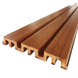 Panneau mural en bambou massif M Groove Premium pour intérieur/extérieur, taille personnalisée, garantie 5 ans, revêtement élégant et stylé pour salon - Product Image 1