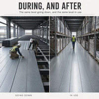 Panneaux de plancher en acier directement de l'usine, installation rapide, économie de main-d'œuvre, matériaux de construction