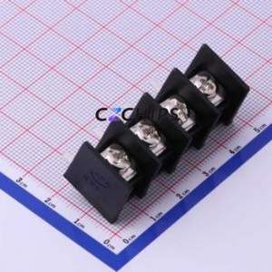 KF65R-11.0-4P Barrier Terminal Block Bent Lead Through Hole,P=11mm Connector Two Sides 11mm 1x4P Right Angle Pin - Product Image 1