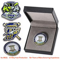 Épingles de revers personnalisées en alliage de zinc plaqué argent, style antique, émail souple, avec logo, article très demandé, coffret cadeau anniversaire, cadeau d'entreprise