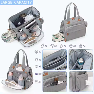 Large Capacity Diaper Maternity Backpack Diaper Mommy Backpack With Stroller <strong>Changing</strong> Pad Multifunctional Waterproof Mommy <strong>Bag</strong> - Product Image 5