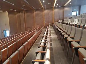 Используется в кинотеатре, лекциях, конференц-залах, складные кресла vip для аудитории с медленным возвратом, сиденья с письменным столом - Product Image 5