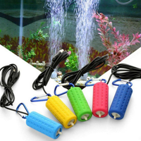 Compresseur d'air silencieux pour aquarium, petit oiseau, USB, accessoire Portable à Mini ventilation pour réservoir de poissons