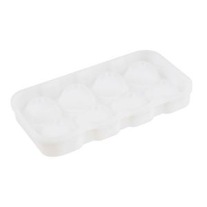 Moule à glaçons rond en silicone écologique grand format, facile à démouler, flexible, pour whisky et crème glacée maison - Product Image 2