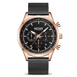 Nouvelle montre pour homme polyvalente, élégante, multifonctionnelle, chronographe sport, montre à quartz - Product Image 3