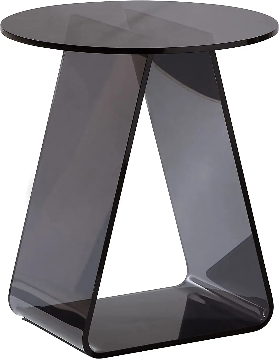 주문을 받아서 만들어진 아크릴 테이블 아크릴 끝 테이블 다채로운 둥근 아크릴 커피용 탁자