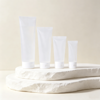 Tube cosmétique vide en PP souple de 50 ml et 100 ml avec bouchon à vis pour crème isolante, nettoyant visage, crème pour les mains et corps