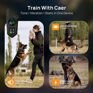 Système de clôture sans fil pour animaux de compagnie, étanche IPX7, collier de choc rechargeable, clôture électrique sans fil pour chiens de taille moyenne et grande - Product Image 6