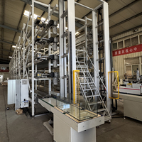 Ligne de production de grands aquariums en verre sur mesure, machine à coller les cadres de bacs à poissons isolés, précision ±0,1 mm