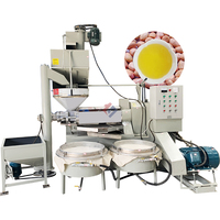 Machine de traitement d'huile de coprah pressée à froid d'huile de graine noire pour des graines de fleur de soleil