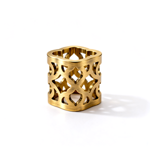Tùy chỉnh ODM CNC gia công Brass Hollow trang trí với dây EDM đánh bóng khoan & chuốt dịch vụ cho home & trang trí nội thất - Product Image 2