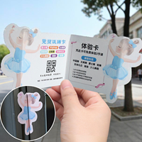 Tarjetas de Agradecimiento Personalizadas con Diseño de Marca y Forma Troquelada, Impresas para Promoción, Venta al Por Mayor