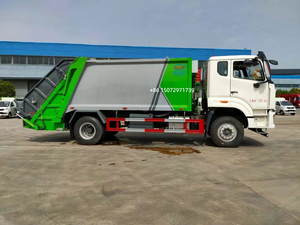 Camion compacteur à ordures Howo 4x2 à chargement arrière avec une capacité de 14 m3 pour la collecte des déchets - Product Image 2