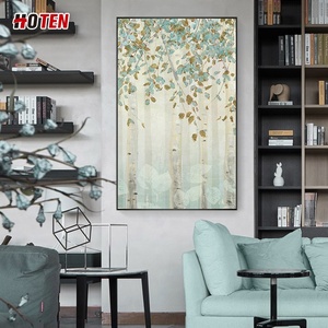 100% pura pittura a olio astratta dipinta a mano scelta della decorazione della famiglia per la vita e la sala da pranzo murale della parete della tela di Base - Product Image 5