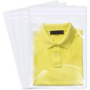 Clear Plastic Cellophane <b>Bags</b> 10x13 Inch Resealable Self Sealing Zipper <b>Bag</b> for Clothing T-Shirt Storage Prints Photos <b>Documents</b> - Product Image 1