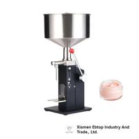 Machine de remplissage manuelle à piston pour crème, miel, pâte, détergent et liquides – Remplisseur quantitatif manuel