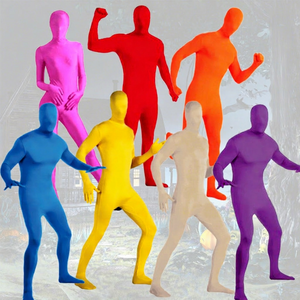 Combinaison intégrale Zentai gonflable unisexe pour adulte, costume d'Halloween, tenue de scène pour performance d'invisibilité - Product Image 1