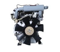 Éclaboussures de pression 17HP Mini V Twin Four Strokes Moteur d'avion Moteur diesel refroidi à l'eau Moteur diesel 2 cylindres à vendre