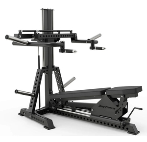Banc d'entraînement robuste 4-en-1 avec banc de musculation, appareil de développement des jambes et support à squats – Équipement d'entraînement de force tout-en-un pour la salle de sport - Product Image 6