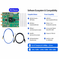 LibreSDR USRP B210 Mini, Placa de Desarrollo de Radio Definida por Software (SDR) Compacta, UHD Pluto OAI de Código Abierto, 70MHz-6GHz 2R2T