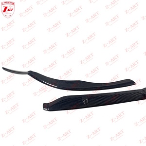 <span class=keywords><strong>Spoiler</strong></span> Anteriore in Fibra di Carbonio Z-ART per <span class=keywords><strong>Mercedes</strong></span> Benz C63 AMG, Labbro Anteriore in Fibra di Carbonio per C63 ED1, <span class=keywords><strong>Spoiler</strong></span> Anteriore per C205 C63 2018-2021 - Product Image 6
