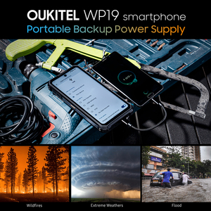 Oukitel wp19 Android gồ ghề điện thoại thông minh pin lớn PDA 6.8 90Hz 5g IP68 gồ ghề điện thoại thông minh tùy chỉnh OEM ODM điện thoại 33W Điện thoại thông minh - Product Image 5