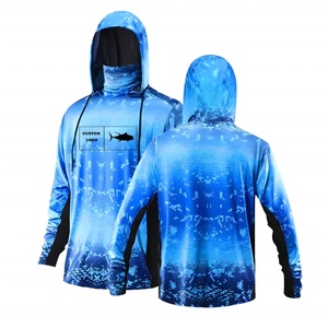 Chemise tactique légère personnalisée UPF 50+ à séchage rapide, respirante, protection UV, chemise de pêche pour homme, vêtements de pêche, sweat à capuche camouflage - Product Image 4