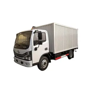 Vận chuyển hàng hóa đô thị EURO 3 dongfeng mới 4ton van xe tải 4x2 120hp trái ổ đĩa 6 bánh xe ánh sáng nhiệm vụ Bảng điều khiển van xe tải