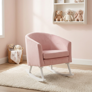 Modern Comfortable Solid Wood Rocking <b>Sofa</b> Chair for Home Office or Living Room Nursing Chair for Kids Furniture - Product Image 1
