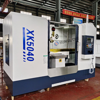 Fresadora CNC Vertical de 3 Ejes de Alta Precisión y Gran Capacidad XK5040 con Sistema de Control GSK, Cono de Husillo ISO50