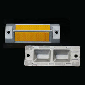 Avertissement de circulation goujon de route réfléchissant sécurité routière reflète coque en aluminium goujon de route veilleuse goujon de route - Product Image 3